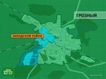 Карта октябрьского района грозного