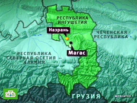 Где находится магас