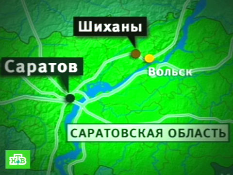 Шиханы 2 саратовская область военный городок карта