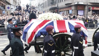 Куранты <nobr>Биг-Бена</nobr> замолчали на похоронах Маргарет Тэтчер