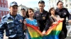 Полиция Петербурга задержала десятки человек на акции гомосексуалистов