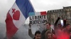 Погром в Париже: противники Олланда закидали полицию камнями и бутылками