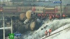 На месте пожара в Кирове провели авральный ремонт железной дороги
