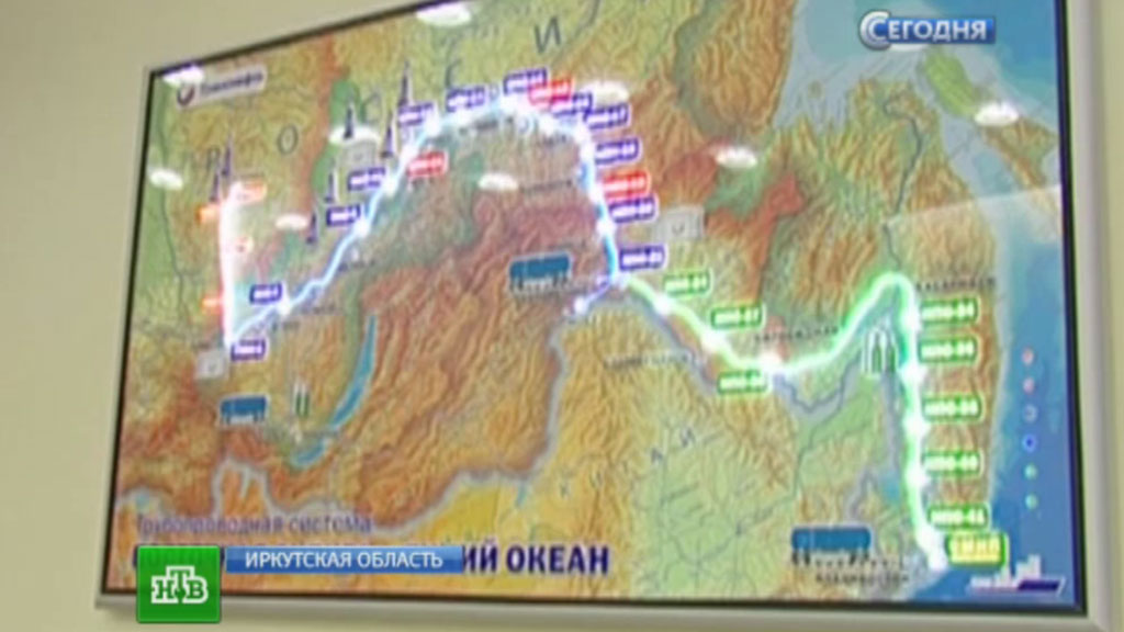 Карта нпс транснефть дальний восток