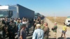 Украинские активисты заблокировали на границе с Крымом 200 фур 