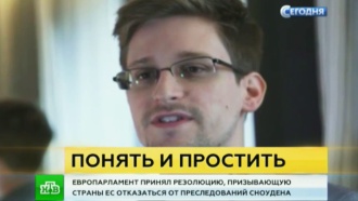 Европарламент призвал страны ЕС защитить Сноудена