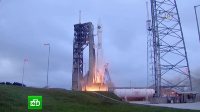 Ракета Atlas 5 c кораблем Cygnus стартовала с космодрома Канаверал.МКС, США, запуски ракет, космос.НТВ.Ru: новости, видео, программы телеканала НТВ