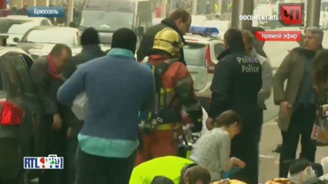 Террористы устроили атаку на Брюссель в утренний час пик.Бельгия, Брюссель, аэропорты, взрывы, метро, терроризм.НТВ.Ru: новости, видео, программы телеканала НТВ