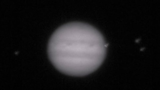 В Юпитер на большой скорости врезалось неустановленное небесное тело