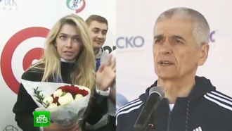 Геннадий Онищенко и Вера Брежнева в Казани вышли на марафон против СПИДа