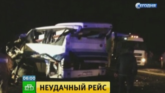 В Дагестане междугородний автобус столкнулся с грузовиком, есть погибшие