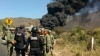 На востоке Мексики пылает взорвавшийся нефтепровод