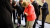 Меркель пришла в восторг от натовских носков премьер-министра Канады