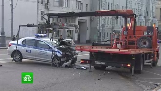 Трое полицейских пострадали во время преследования Mercedes в Москве