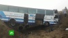 Автобус улетел в кювет в Дагестане в условиях сильного тумана