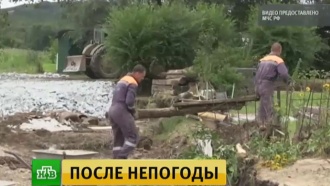 В Приморье восстанавливают поврежденную паводком инфраструктуру
