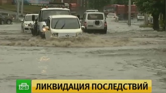 Красноярцы раскритиковали коммунальщиков за затопленный ливнем город