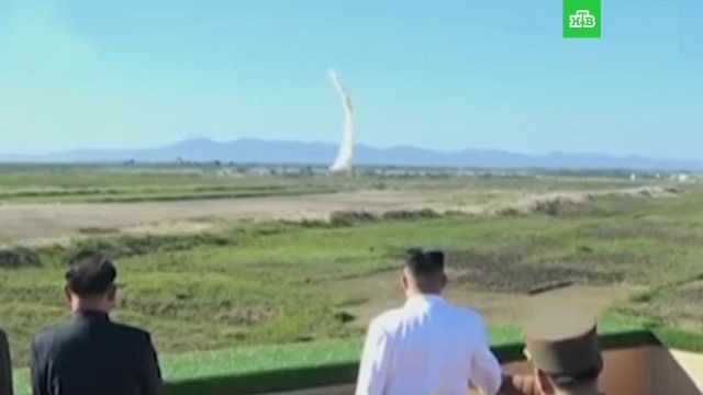 КНДР подтвердила испытание ракеты в присутствии Ким Чен Ына.ООН, США, Северная Корея, Южная Корея, Япония, запуски ракет.НТВ.Ru: новости, видео, программы телеканала НТВ