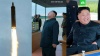 В Сети появились фото смеющегося Ким Чен Ына на фоне пуска ракеты