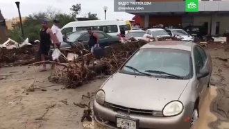 На Мексику обрушился смертоносный тропический шторм «Лидия»