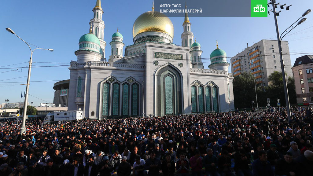 Мусульмане в москве фото