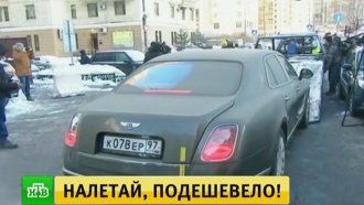 Почти даром: Bentley экс-губернатора Хорошавина продают с аукциона за 2,5 млн рублей