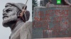Поклонники Бандеры осквернили памятник коммунарам в Днепре