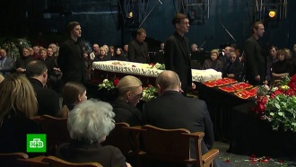 Олега Табакова похоронили рядом с Броневым, Зельдиным и Глазуновым