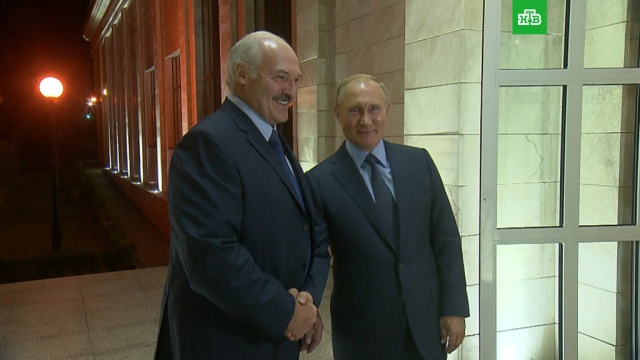 Путин встретился с Лукашенко в Сочи.дипломатия, Лукашенко, переговоры, Путин, Сочи.НТВ.Ru: новости, видео, программы телеканала НТВ