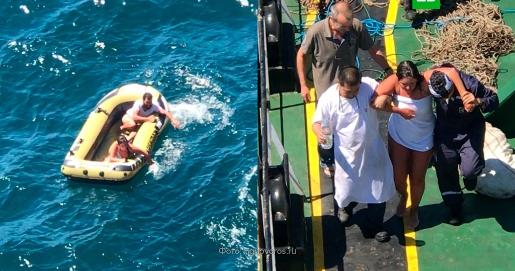 Спаслись в море. Дрейфующая лодка. Дрейфуя в море 2018. Пара на лодке попали в открытое море. Спасли лодку в море.