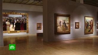 Каждую картину на выставке Репина в Третьяковке подключили к сигнализации