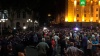 Одновременно четыре акции протеста проходят в Тбилиси 