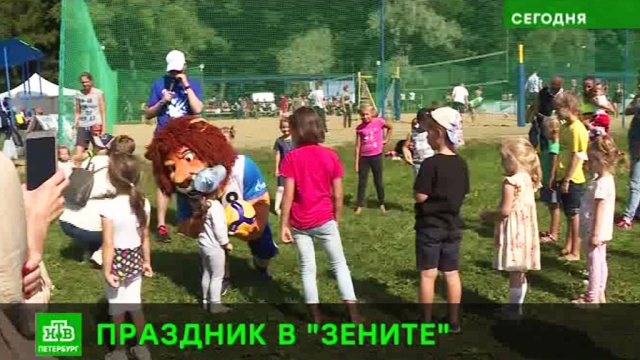 Волейбольный «Зенит» устроил праздник для фанатов.Санкт-Петербург, волейбол, спорт.НТВ.Ru: новости, видео, программы телеканала НТВ