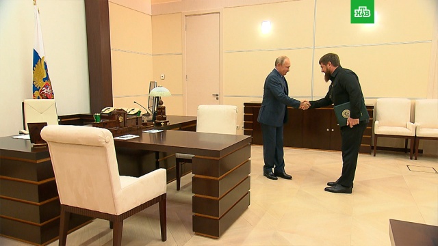 Путин пообещал Кадырову приехать в Чечню.Кадыров, Путин, Чечня.НТВ.Ru: новости, видео, программы телеканала НТВ