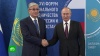 Путин и президент Казахстана обсудили границу и совместные предприятия