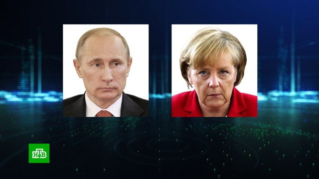 Путин и Меркель обсудили ситуацию на Украине с учетом «формулы Штайнмайера».Германия, Меркель, Назарбаев, Путин, Украина.НТВ.Ru: новости, видео, программы телеканала НТВ