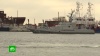 Задержанные РФ украинские корабли покидают порт Керчи: эксклюзив НТВ