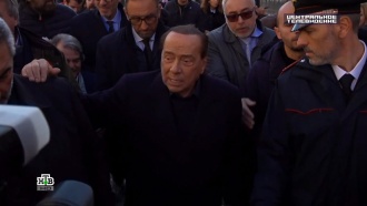 Берлускони попал в больницу после падения