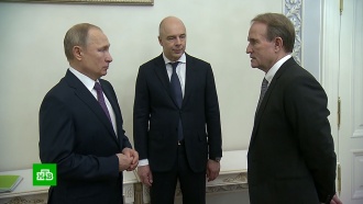 Путин обсудил с Медведчуком газ и минские соглашения
