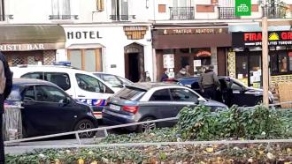 Полиция в Париже задержала мужчину с мачете