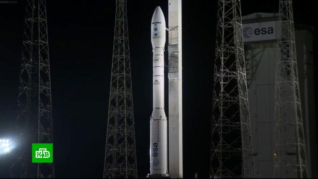 Запуск ракеты Vega c двумя спутниками завершился аварией.запуски ракет, космос, спутники.НТВ.Ru: новости, видео, программы телеканала НТВ