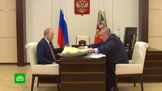 Путин обсудил с Сечиным два российских мегапроекта