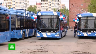 На маршруты Петербурга выходят новейшие троллейбусы
