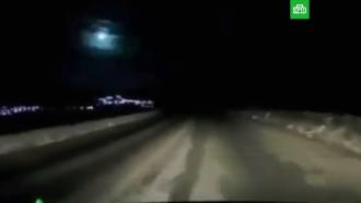 Метеорит взорвался в небе над Камчаткой