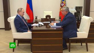 Сечин рассказал Путину о противовирусных мерах на месторождениях «Роснефти»