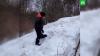 Максим Галкин показал, как его сын Гарри разгребает снег лопатой