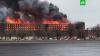 В горящем здании «Невской мануфактуры» рухнули кровля и перекрытия 