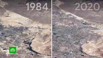 Сервис Google показал изменения Земли за последние 37 лет