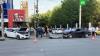 Автомобиль отбросило на пешеходов после ДТП в Екатеринбурге