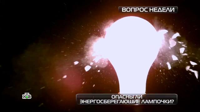 В чем опасность энергосберегающих лампочек?НТВ.Ru: новости, видео, программы телеканала НТВ